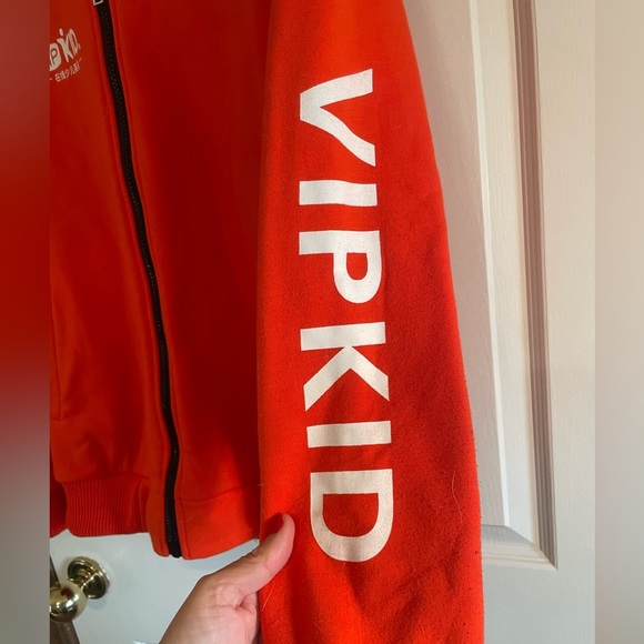 VipKid zipper hoodie, limited edition and worn at home in a non- smoking house. - Picture 2 of 4
